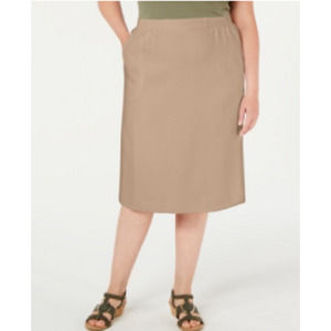 Alfred Dunner Plus Size Classic Pencil Skirt 22w